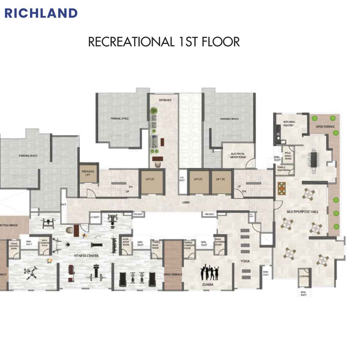 Rutu-Richland-recreational-1st-floor