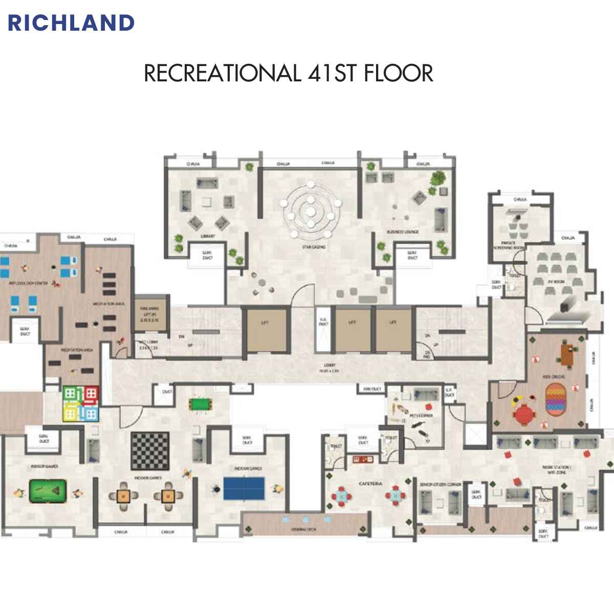 Rutu-Richland-recreational-41st-floor